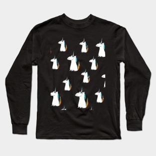 Unicorn cute pattern Long Sleeve T-Shirt